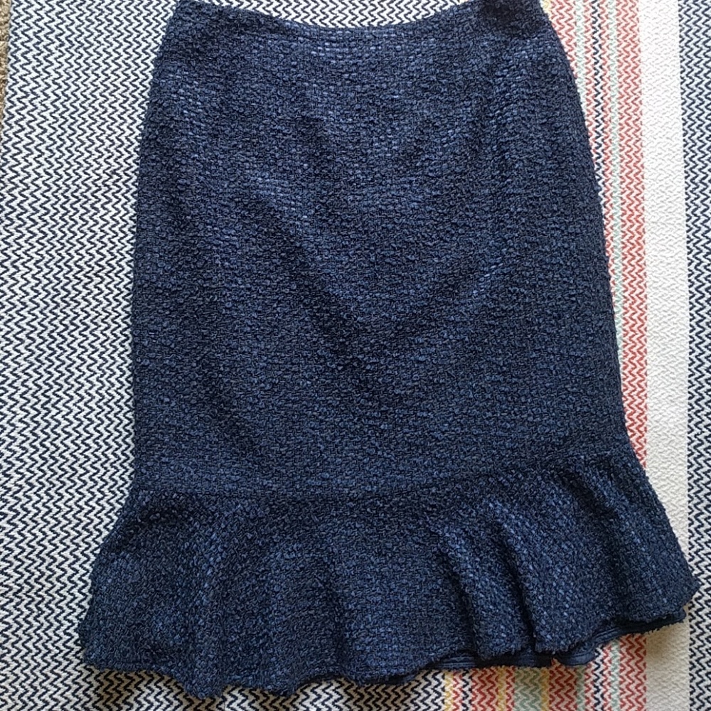 Blue skirt